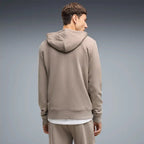 McLaren F1 Core Essentials Logo Hoodie - Puma Black/Papaya/Seafoam/Mouse Gray Hoodies McLaren 