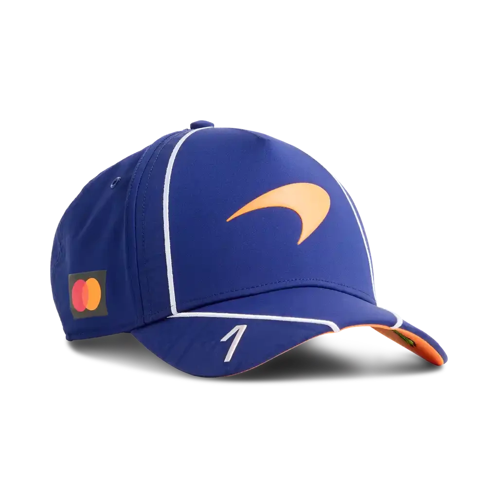 McLaren Racing F1 SE Singapore GP Lando Norris Hat - Midnight Indigo Hats McLaren 