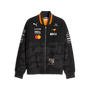McLaren Racing F1 Special Edition Miami GP 1,000th Race Team Bomber Jacket - Puma Black Jackets McLaren-Castore 