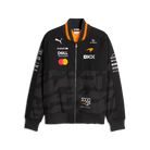 McLaren Racing F1 Special Edition Miami GP 1,000th Race Team Bomber Jacket - Puma Black Jackets McLaren-Castore 