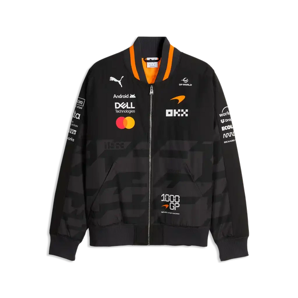 McLaren Racing F1 Special Edition 1,000th Race Team Bomber Jacket
