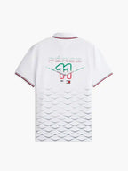 Cadillac F1 Racing 2026 SE Mexico GP Sergio "Checo" Perez Team Polo Shirt - White
