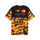 McLaren Racing F1 Special Edition Miami GP 1,000th Race Team T-Shirt - Papaya T-shirts McLaren-Castore 