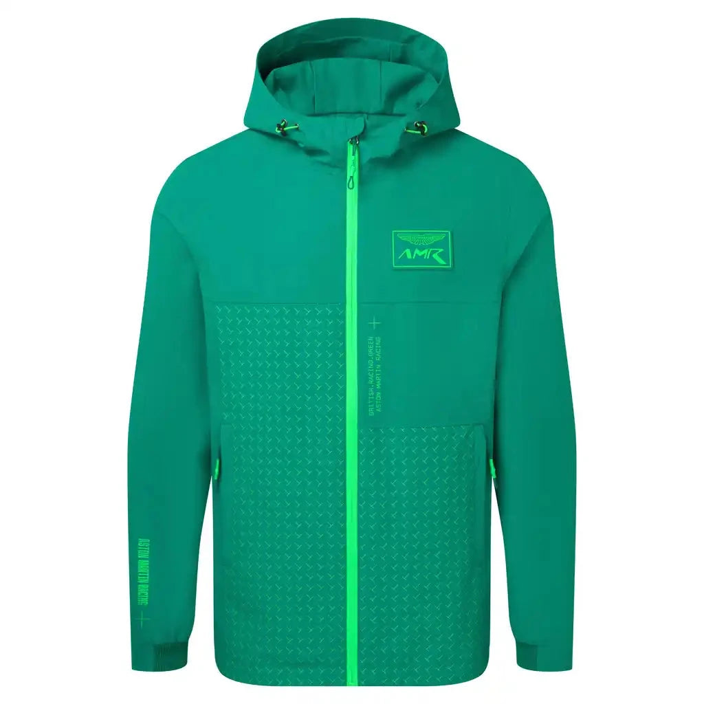 Aston Martin Racing Team Rain Jacket - Podium Green Jackets Aston Martin Racing 