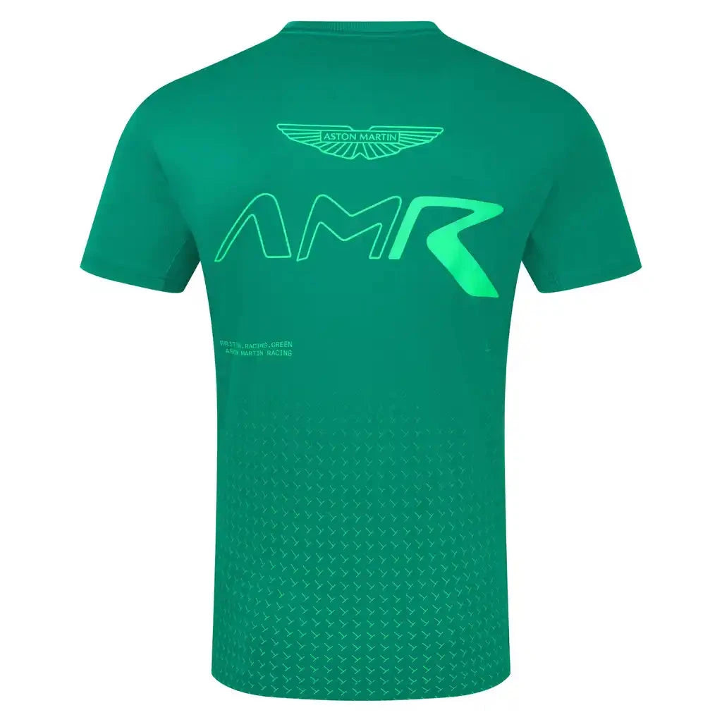 Aston Martin Racing Men's Team Tech Shirt - Podium Green T-Shirts Aston Martin Racing 