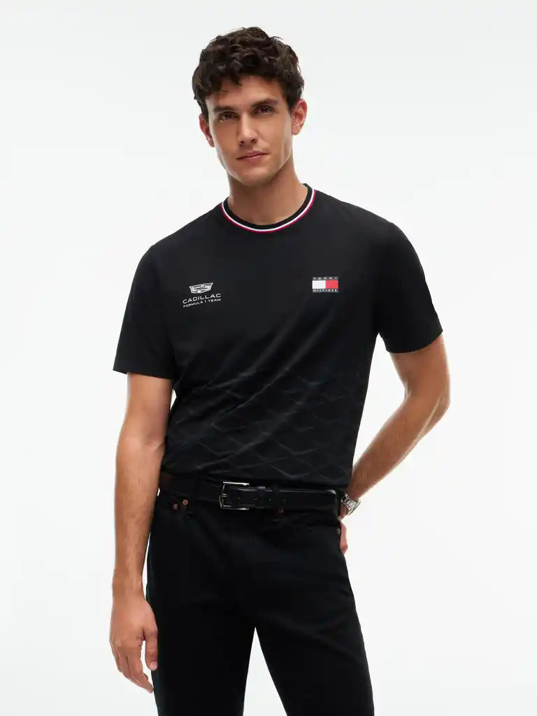 Cadillac F1 Racing 2026 SE Mexico GP Sergio "Checo" Perez Team Jersey - Black/White
