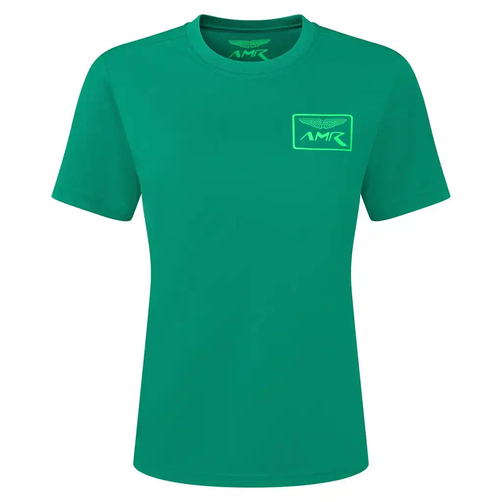 Aston Martin Racing Women's Team Tech Shirt - Podium Green T-Shirts Aston Martin Racing 