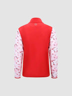 Nissan Formula E x Reflo Men's Golf 1/4 Zip Midlayer - Red Sweatshirts Nissan Formula E 
