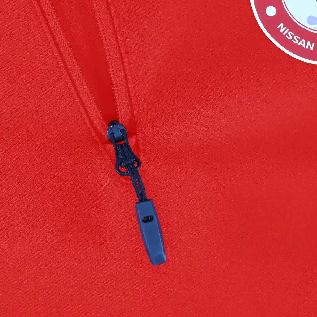 Nissan Formula E x Reflo Men's Golf 1/4 Zip Midlayer - Red Sweatshirts Nissan Formula E 