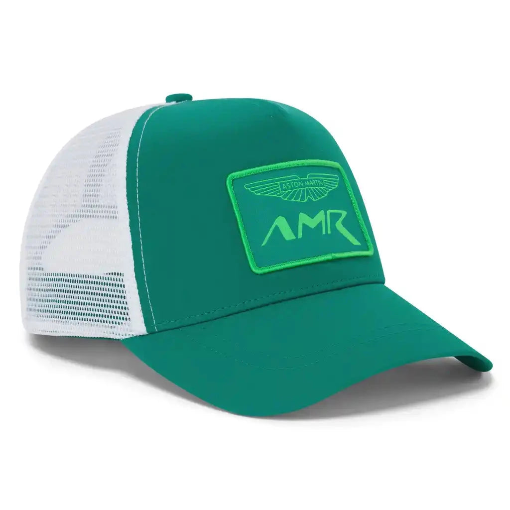 Aston Martin Racing Team Trucker Cap - Podium Green Hats Aston Martin Racing 