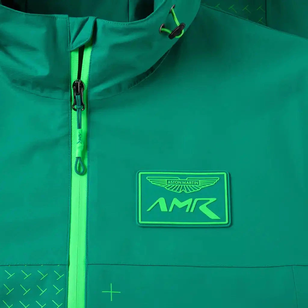 Aston Martin Racing Team Rain Jacket - Podium Green Jackets Aston Martin Racing 