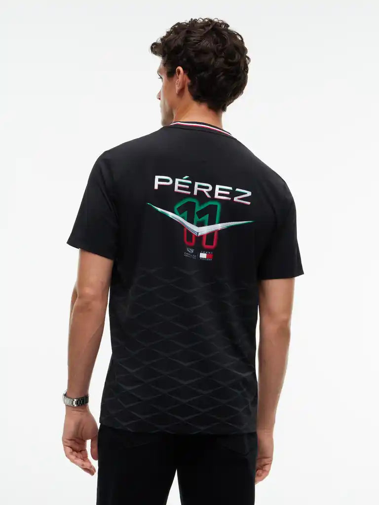 Cadillac F1 Racing 2026 SE Mexico GP Sergio "Checo" Perez Team Jersey - Black/White