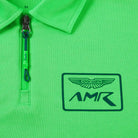 Aston Martin Racing Team Polo Shirt - Podium Green/Fluro Green Polos Aston Martin Racing 