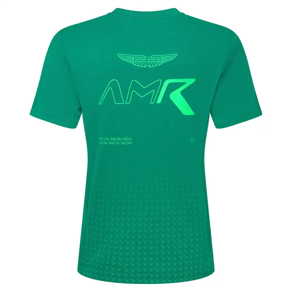 Aston Martin Racing Women's Team Tech Shirt - Podium Green T-Shirts Aston Martin Racing 