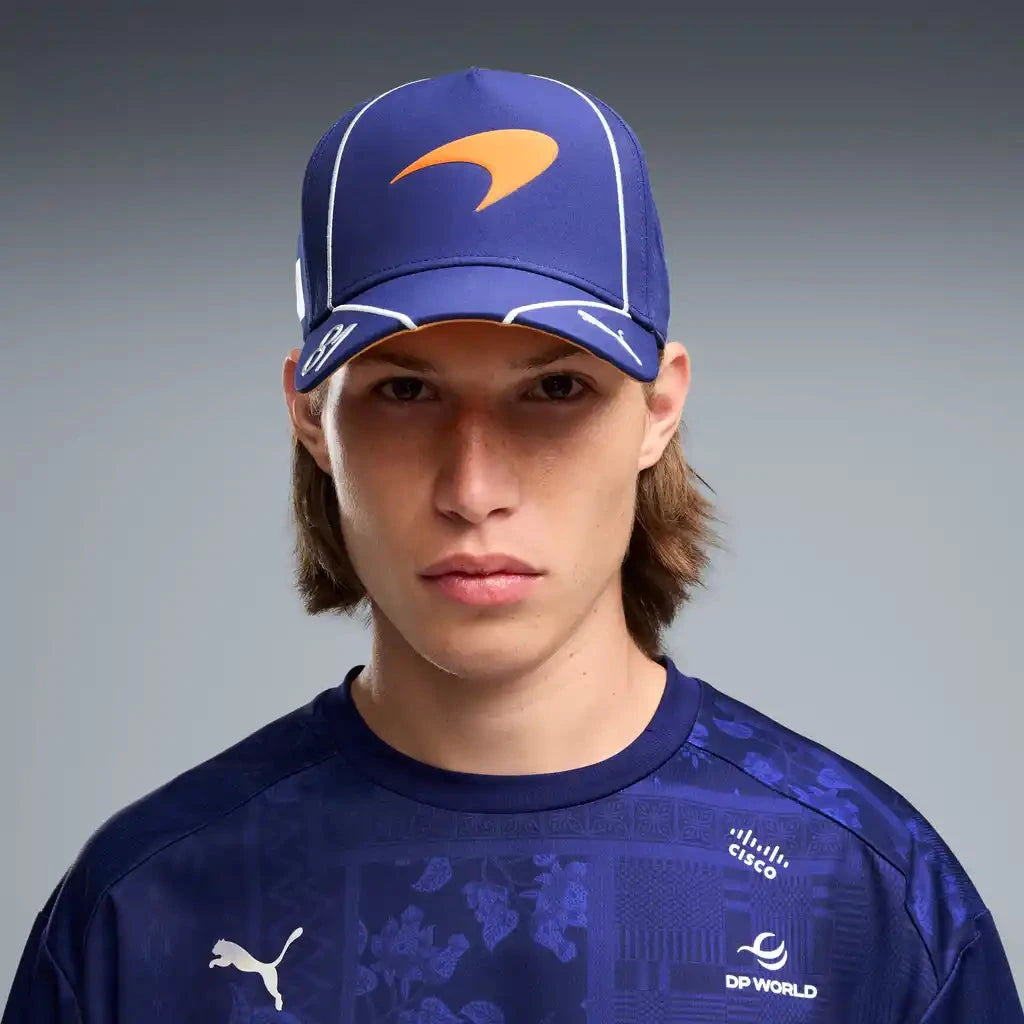 McLaren Racing F1 SE Singapore GP Oscar Piastri Hat - Midnight Indigo Hats McLaren 