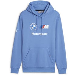 BMW M Motorsport Puma Men's Essentials Fleece Hoodie - Blue Hoodies BMW Motorsports 