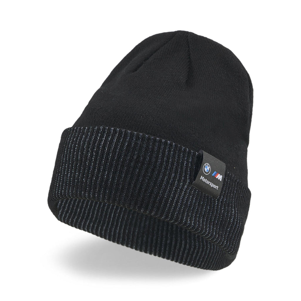 BMW "M" Motorsports Puma Cuff Beanie- Black Hats BMW Motorsports 