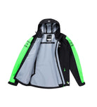 Stake F1 Kick Sauber 2024 Men's Team Rain Jacket - Black Jackets Stake F1 Kick Sauber 