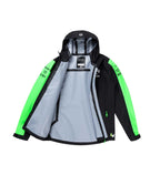 Stake F1 Kick Sauber 2024 Men's Team Rain Jacket - Black Jackets Stake F1 Kick Sauber 