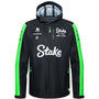 Stake F1 Kick Sauber 2024 Men's Team Rain Jacket - Black Jackets Stake F1 Kick Sauber 