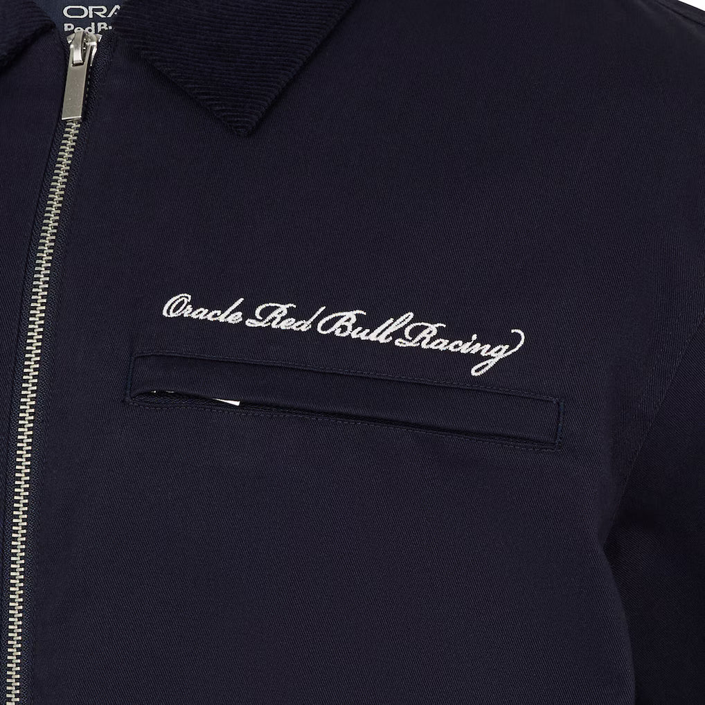 Red Bull Racing F1 Heritage Script Work Jacket - Navy Jackets Red Bull Racing 