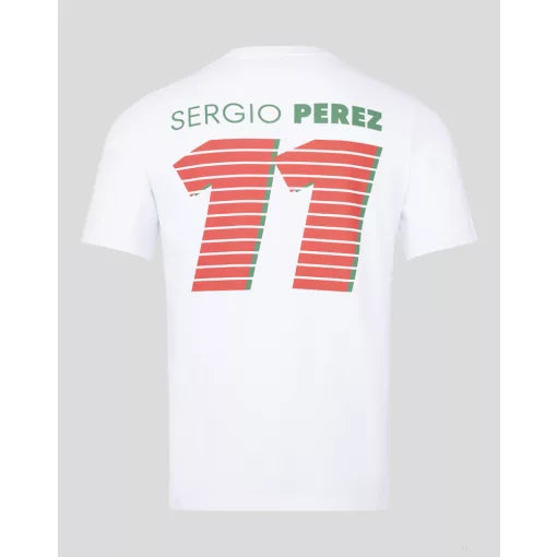 Red Bull Racing F1 Sergio "Checo" Perez T-Shirt - White T-shirts Red Bull Racing 