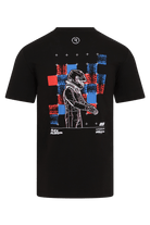 Atlassian Williams Racing F1 X Reflo Kids Alex Albon T-Shirt - Youth Black T-shirts Williams Racing 