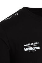 Atlassian Williams Racing F1 X Reflo Kids Alex Albon T-Shirt - Youth Black T-shirts Williams Racing 