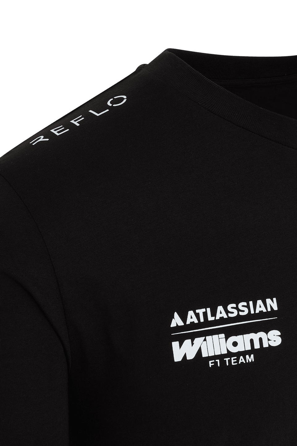 Atlassian Williams Racing F1 X Reflo Kids Alex Albon T-Shirt - Youth Black T-shirts Williams Racing 
