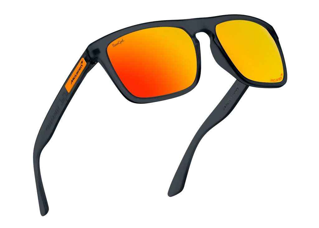 McLaren Racing F1 Limited Edition SunGod Renegades Sunglasses - Papaya/Black/OP Sunglasses McLaren Renegade Papaya 