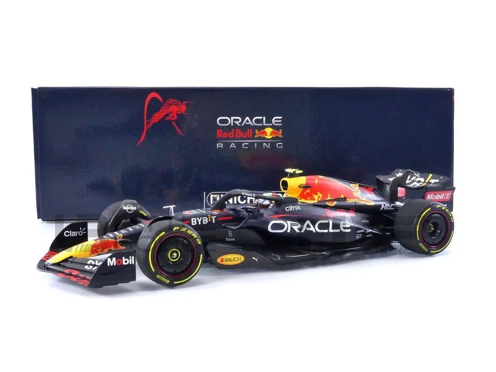 Red Bull Racing F1 Sergio Perez RB18 Singapore GP 1:18 Model Car - Minichamps Model Cars Red Bull Racing 