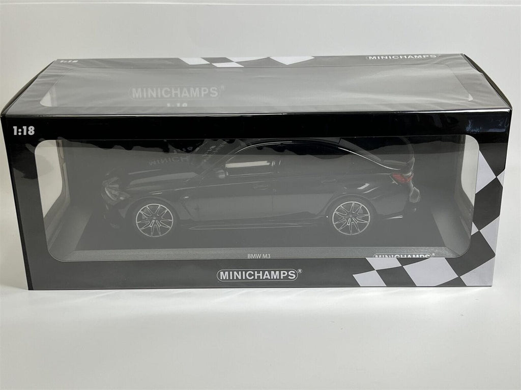 BMW M3 Metallic 1:18 Scale Minichamps - Blue/Black Model Cars BMW Motorsports 