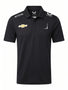 Nascar Spire Motorsport Men's Team Performance Polo Shirt - Caviar Black Polos Spire Motorsports 