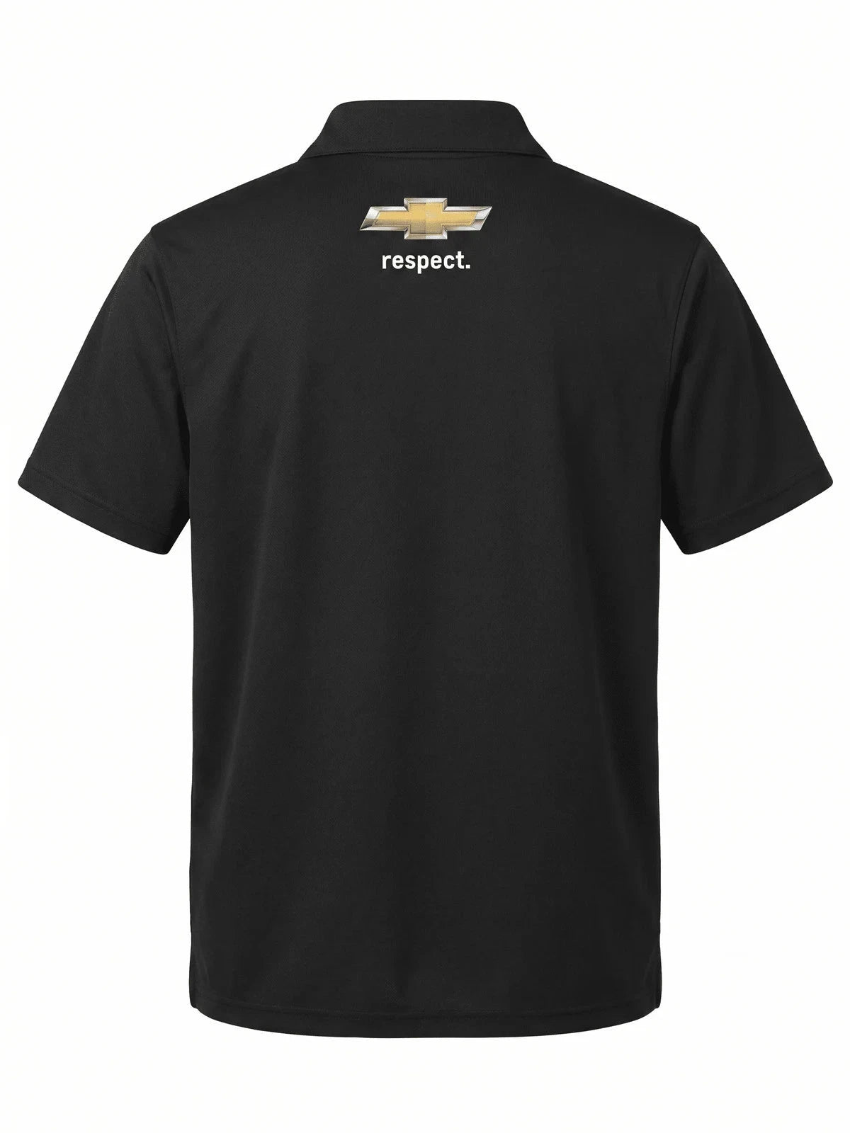 Nascar Spire Motorsport Men's Team Performance Polo Shirt - Caviar Black Polos Spire Motorsports 