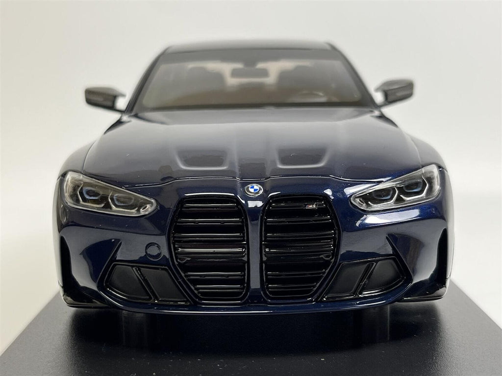 BMW M3 Metallic 1:18 Scale Minichamps - Blue/Black Model Cars BMW Motorsports 