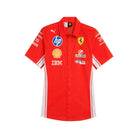 Scuderia Ferrari F1 2026 Men's Team Button Down Shirt - Puma Red Shirts Scuderia Ferrari 