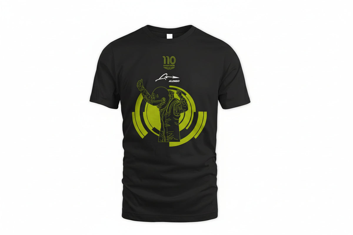 Aston Martin F1 Fernando Alonso Kids Celebratory T-Shirt - Youth Green T-shirts Aston Martin F1 