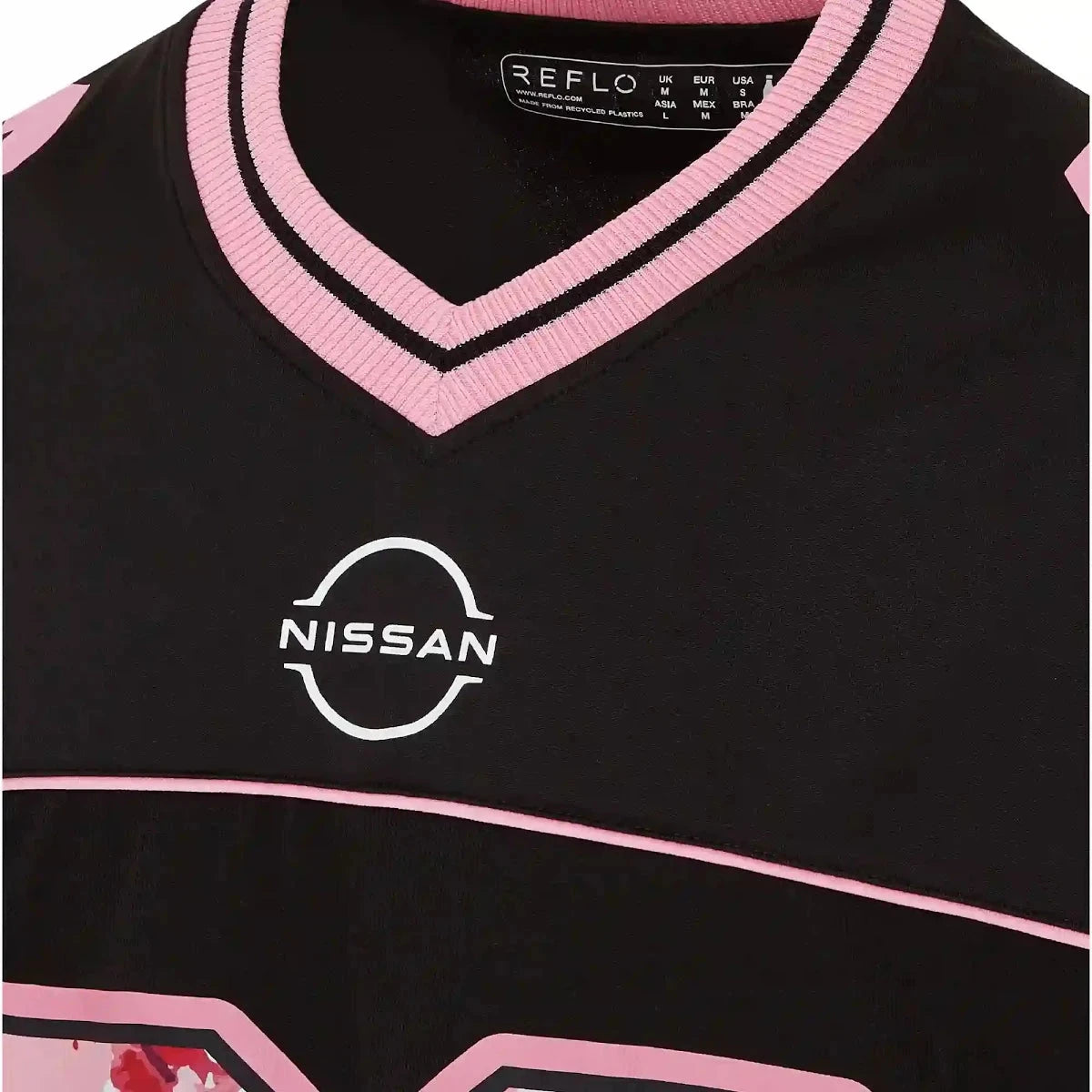 Nissan Formula E x Reflo Men's Football Jersey - Black Jerseys Nissan Formula E 