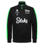 Stake F1 Kick Sauber 2024 Men's Team Full Zip Sweat Jacket - Black Jackets Stake F1 Kick Sauber 