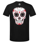 Alfa Romeo Racing F1 Men's Limited Edition Mexico GP Skull T-Shirt - Black/White T-shirts Alfa Romeo 