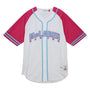 McLaren Racing F1 Special Edition Miami GP Mitchell & Ness Baseball Jersey - Blue/Pink Jersey McLaren-Castore XS Pink 