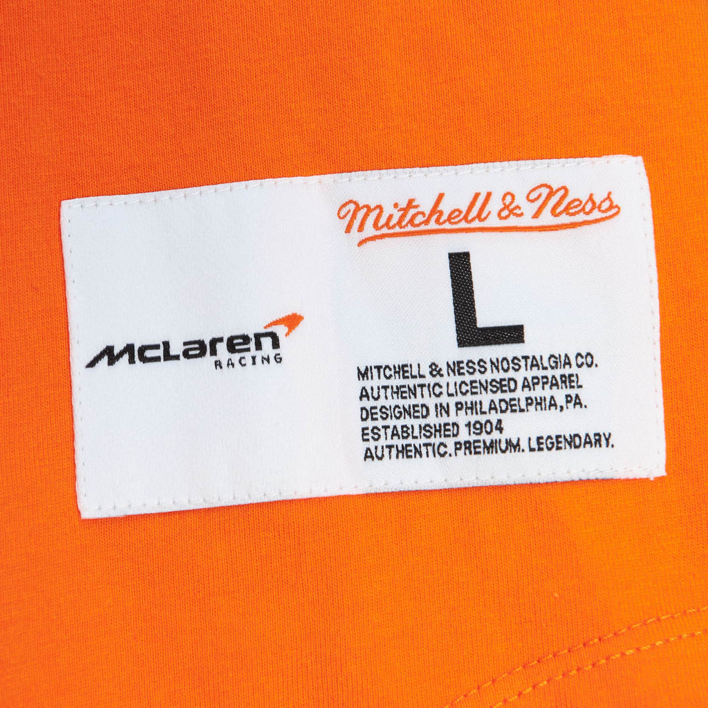 McLaren Racing F1 Mitchell & Ness Special Edition Monaco GP Triple Crown Baseball Jersey Jersey McLaren 