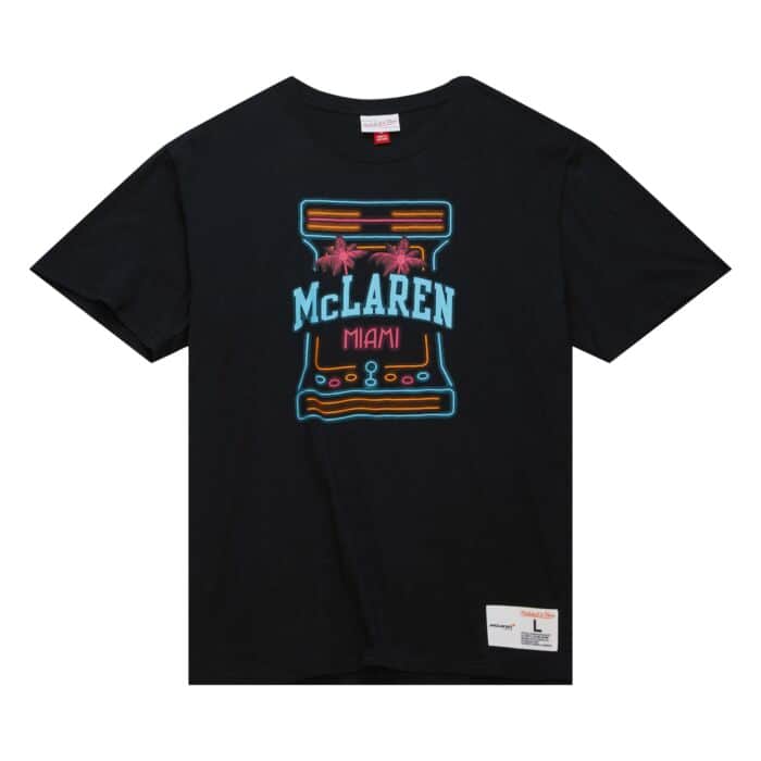 McLaren Racing F1 Special Edition Miami GP Mitchell & Ness Slub T-Shirt T-shirts McLaren-Castore 