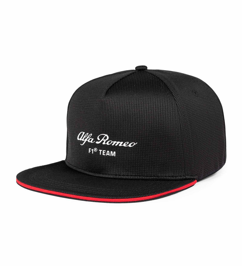 Alfa Romeo Racing F1 2023 Team Black Flat Brim Hat Hats Alfa Romeo 