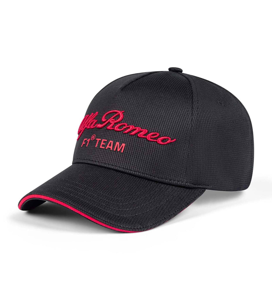 Alfa Romeo Racing F1 Limited Edition Team Baseball Hat - White/Black Hats Alfa Romeo Black 