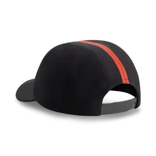 Formula 1 Tech F1 Racing Line Baseball Hat - F1 Hot Red/True Black Hats Formula 1 