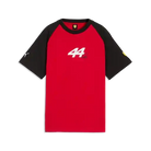 Scuderia Ferrari F1 Kids Lewis Hamilton Graphic T-Shirt - Youth Puma Black T-shirts Scuderia Ferrari 