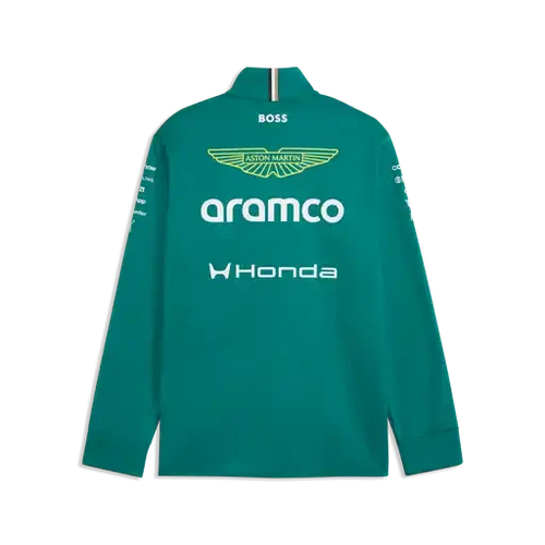Aston Martin F1 2026 Team Softshell Jacket - Green Lux Jackets Aston Martin F1 