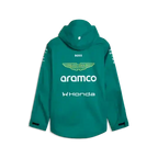 Aston Martin F1 2026 Team Rain Jacket - Green Lux Jackets Aston Martin F1 