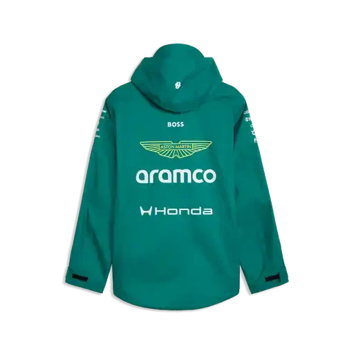 Aston Martin F1 Team ナイロンジャケット L Aston Martin F1 2026 Team Rain Jacket - Green Lux – CMC Motorsports®